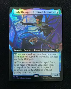 2025 Magic The Gathering MTG Marvel EN Foil Lady Octopus Inspired Inventor AK001 - Image 1