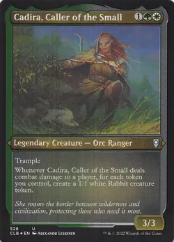 Cadira, Caller of the Small Cadira (Foil Etched) Commander Legends: Baldurs Gate - Image 1