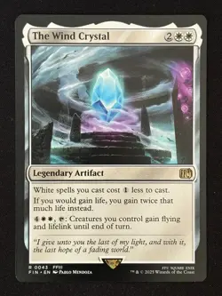 1x MTG The Wind Crystal - FINAL FANTASY (FIN) #43 - Magic the Gathering - Image 1