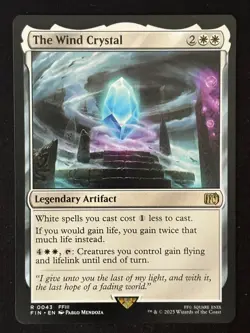 1x MTG The Wind Crystal - FINAL FANTASY (FIN) #43 - Magic the Gathering - Image 3