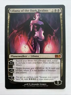 Liliana of the Dark Realms Core Set 2014 (M14) Regular NM - Image 1