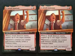 1x J. Jonah Jameson - Extended Art FOIL Spider Man Promo PRM UMP - Near Mint NM - Image 3