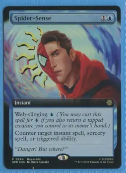 MTG: PROMO: Buy-A-Box: Marvel's Spider-Man: Spider-Sense: FOIL - Image 1