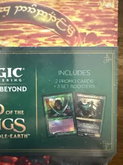 MAGIC THE GATHERING MTG LORD OF THE RINGS TALES OF MIDDLE EARTH SEALED TIN RING - Image 2