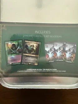 MAGIC THE GATHERING MTG LORD OF THE RINGS TALES OF MIDDLE EARTH SEALED TIN RING - Image 3