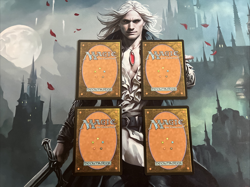 4x Swamp 279, Full Art Stained Glass Showcase, Dominaria United, Magic MTG NM - Image 2