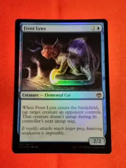 Frost Lynx - 57/249 Foil Iconic Masters MTG Magic The Gathering - Unplayed Mint+ - Image 1