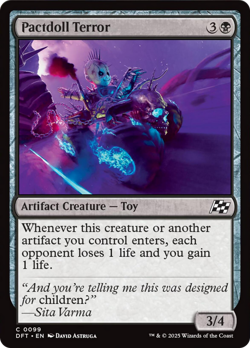 Pactdoll Terror [Aetherdrift] Magic MTG - Image 1