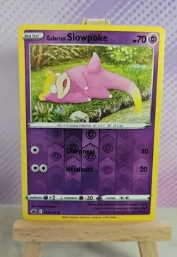 Pokemon TCG: Galarian Slowpoke (Reverse Holo) 054/198 - Chilling Reign - NM - Image 1
