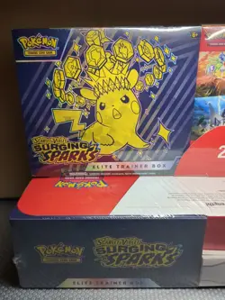 ⚡ Pokemon TCG: Surging Sparks Elite Trainer Box / ETB & Booster Bundle Set - New - Image 2