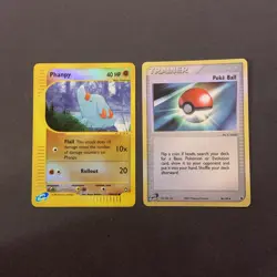 Reverse-Holographic Pokemon Aquapolis Set Phanpy 100/147 (English) + BONUS! - Image 1