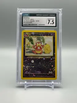 Slowking 14/18 Pokemon Southern Islands Reverse Holo CGC 7.5 - Image 1