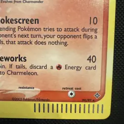 Pokemon Charmeleon 99/97 EX Dragon State Championships Ultra Rare Holo Near Mint - Image 5