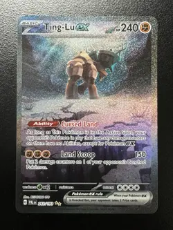 Pokemon TCG - Ting-Lu ex - Paldea Evolved 263/193 Illustration Rare Full Art - Image 1