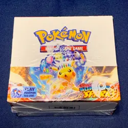 Pokemon Scarlet & Violet Surging Sparks Booster Box TCG Factory Sealed 36 Packs - Image 1