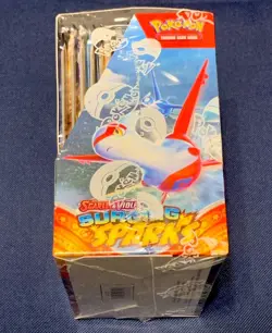 Pokemon Scarlet & Violet Surging Sparks Booster Box TCG Factory Sealed 36 Packs - Image 4