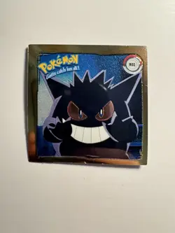 Gengar G02 Rare GOLD Stickers 1999 Pokemon Series 1 Nintendo - Image 1