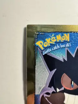 Gengar G02 Rare GOLD Stickers 1999 Pokemon Series 1 Nintendo - Image 2