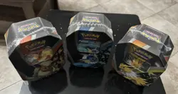 Pokemon TCG: Eevee Evolutions Tin (Set Of 3) Jolteon/Vaporeon/Flareon - Image 2