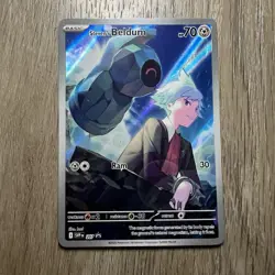 Pokemon TCG Steven's Beldum SVP 207 Black Star Promo (#3) - Image 1