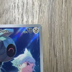 Pokemon TCG Steven's Beldum SVP 207 Black Star Promo (#3) - Image 3