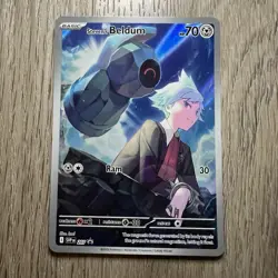 Pokemon TCG Steven's Beldum SVP 207 Black Star Promo (#1) - Image 1