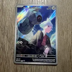 Pokemon TCG Steven's Beldum SVP 207 Black Star Promo (#2) - Image 1