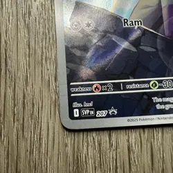 Pokemon TCG Steven's Beldum SVP 207 Black Star Promo (#2) - Image 4
