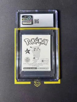 1998 Pokemon Merlin Series 1 S11 Special Glitter Meowth CGC 8.5 FCJS - Image 2