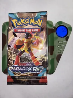 22.3g HEAVY Paradox Rift Booster Pack Pokemon TCG New From ETB Armarouge Art - Image 1