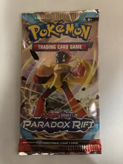 22.3g HEAVY Paradox Rift Booster Pack Pokemon TCG New From ETB Armarouge Art - Image 2