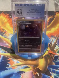 Pokemon SWSH Black Star Promo Umbreon Holo SWSH129 AGS Mint+ 9.5 2021 - Image 1