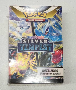POKEMON TCG - SWORD & SHIELD SILVER TEMPEST - SEALED - BOOSTER BUNDLE BOX - - Image 1