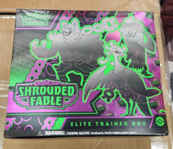 POKEMON TCG - SCARLET & VIOLET - SHROUDED FABLE - SEALED ETB ELITE TRAINER BOX - - Image 1