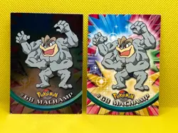 Pokemon Tcg Machamp #68 Holo & Non Holo Topps Series Blue & Black Label - Image 1