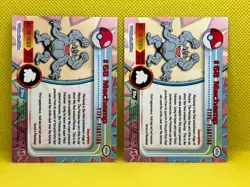 Pokemon Tcg Machamp #68 Holo & Non Holo Topps Series Blue & Black Label - Image 5