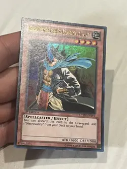 Gravekeeper's Commandant - LCYW-EN191 - Ultra Rare - 1st Ed - Image 2