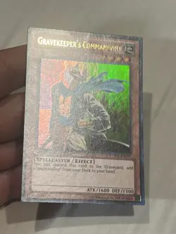 Gravekeeper's Commandant - LCYW-EN191 - Ultra Rare - 1st Ed - Image 4
