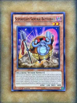 Yugioh Superheavy Samurai Battleball SP17-EN011 Common 1st Ed NM - Image 1