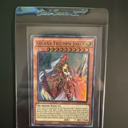 Yu-Gi-Oh! Arcana Triumph Joker King's Court 1st Edition Ultra Rare KICO-EN001 NM - Image 1
