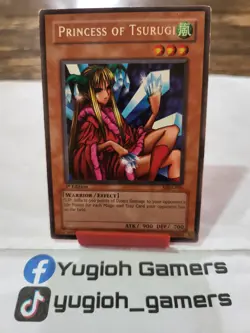Yu-Gi-Oh Princess Of Tsurugi MRD 1st Edition Rare Played - Image 1