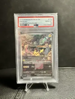 2023 Pokemon Pikachu Illustration Rare PSA 10 GEM MT Card #173 - Image 3