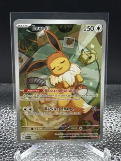 Pokemon Eevee 173 SV Scarlet & Violet Holo Promo Card TCG Rare - Image 1
