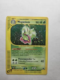 Meganium 18/165 Pokemon Expedition Reverse Holo Rare Card - Image 1