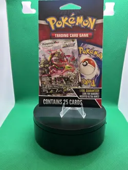 POKEMON TRADING CARD GAME 1 PACK 25 CARDS ONE FOIL GUARANTEE RANDOM INSERTS . - Image 1