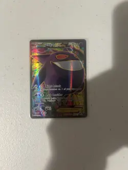 Pokemon TCG XY Phantom Forces Gengar EX Full Art Ultra Rare Card 114/119 - Image 1