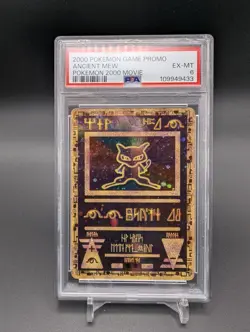 2000 Pokemon Ancient Mew Holo Promo PSA 6 EX-MT Movie Card - Image 1
