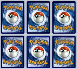 (6) Radiant Steelix Onix Pokemon Card Lot 124 Rare Reverse Holo Neo Genesis - Image 2