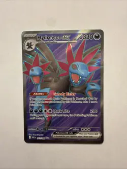 Hydreigon EX 161/086 Rare Holo Pokemon Card Near Mint Condition Never Played - Image 1