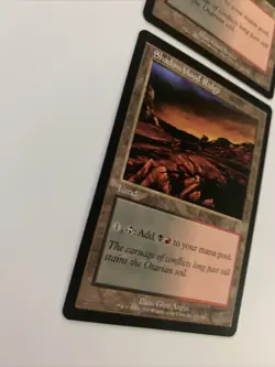2x Shadowblood Ridge X2 - Odyssey Land Rare MAGIC MTG CARD Light Play LP NM - Image 4